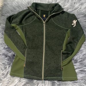 Browning Zip Up Sweater
